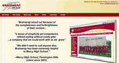 Desktop Screenshot of brainwrap.com